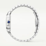 Santos de Cartier Medium Blue Dial Automatic Bracelet/Strap Watch - Image 5